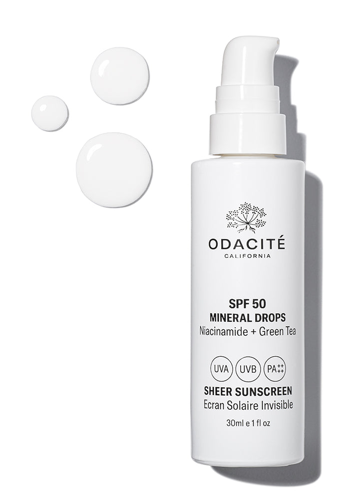 Odacite SPF50 Mineral Drops Sheer Sunscreen